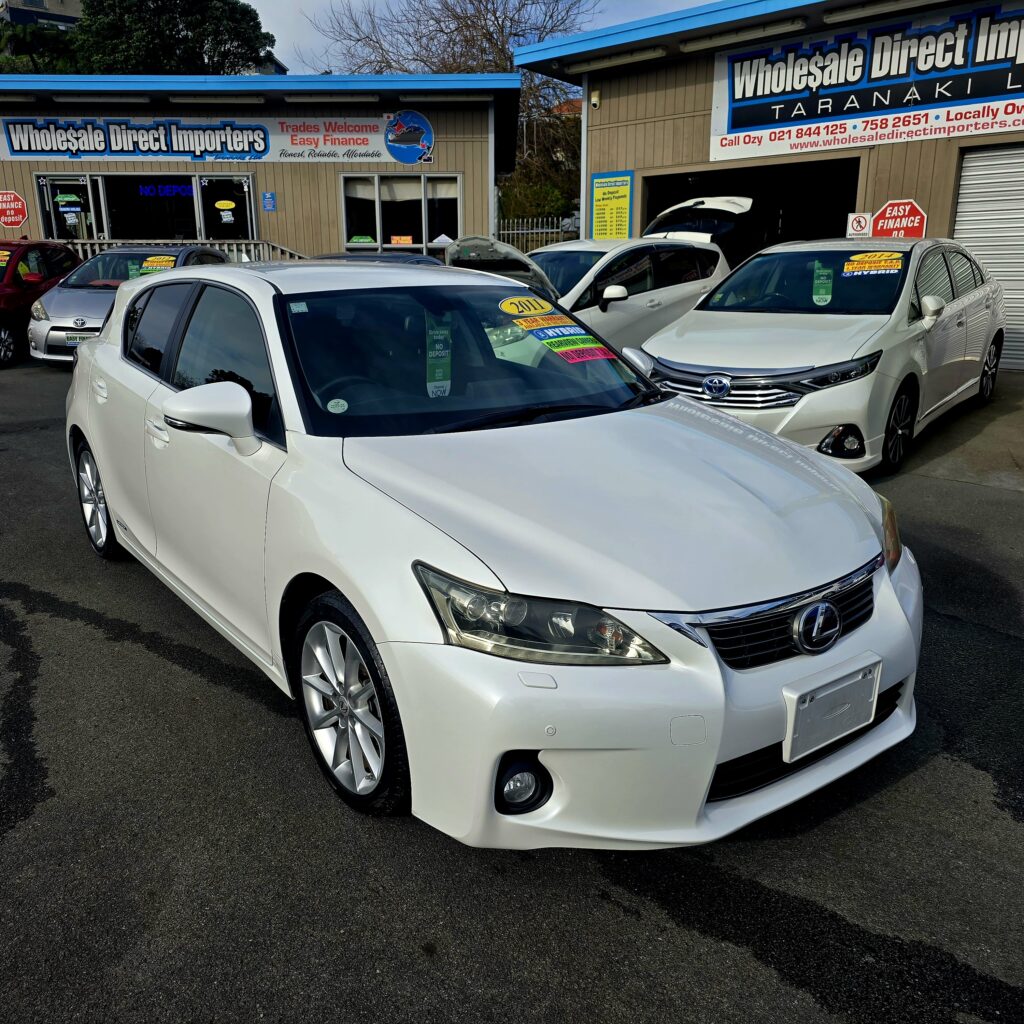 2012 Lexux CT200 Hybrid 90p/w 1.8 Auto 5 door Hatch Wholesale Direct